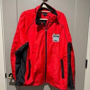 Fersten Worldwide Nascar Daytona 500 Men's Full Zip Windbreaker Sz 2XL